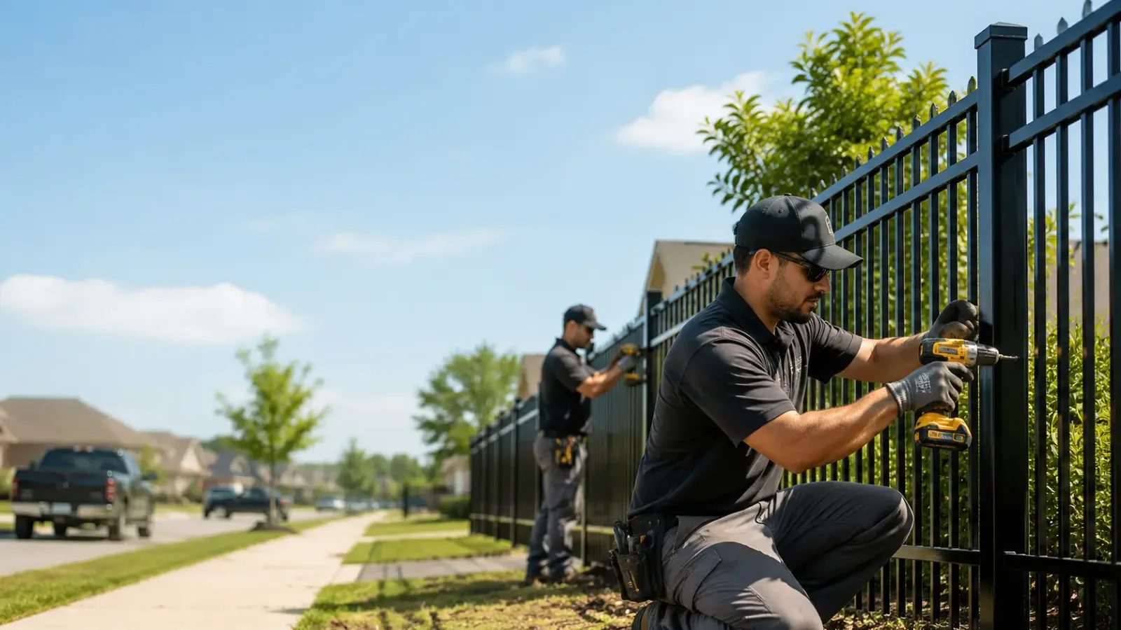 Metal Fence Installation in Comfort, WV